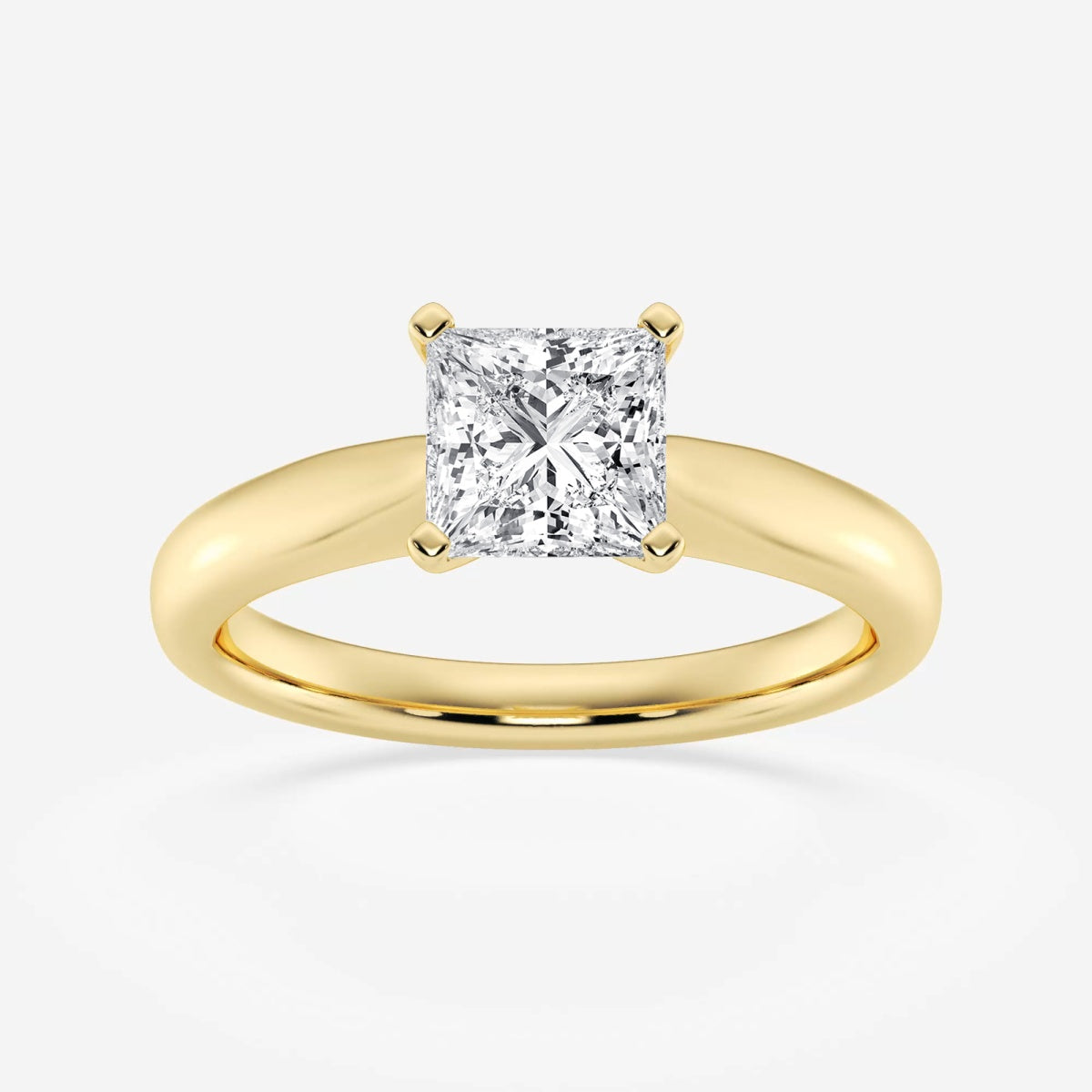 Layla - Cathedral Solitaire Engagement Ring