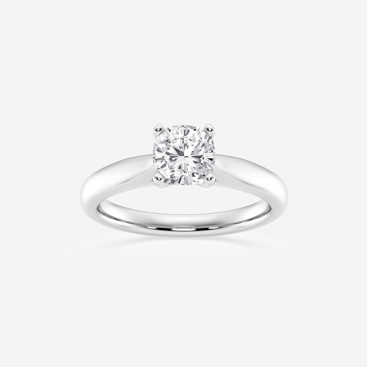 Layla - Cathedral Solitaire Engagement Ring