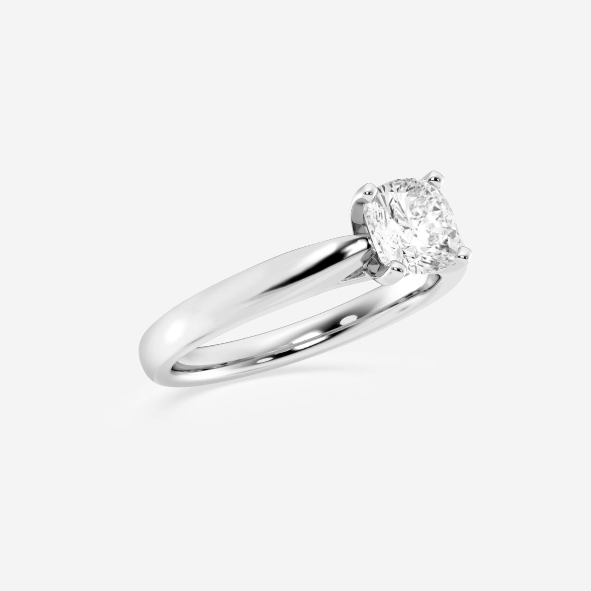 Layla - Cathedral Solitaire Engagement Ring