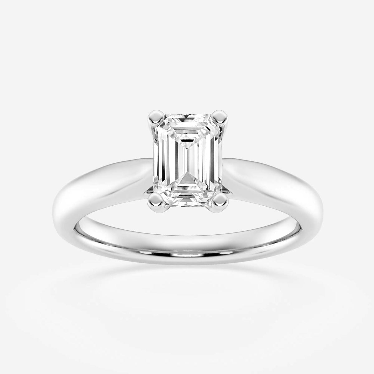 Layla - Cathedral Solitaire Engagement Ring