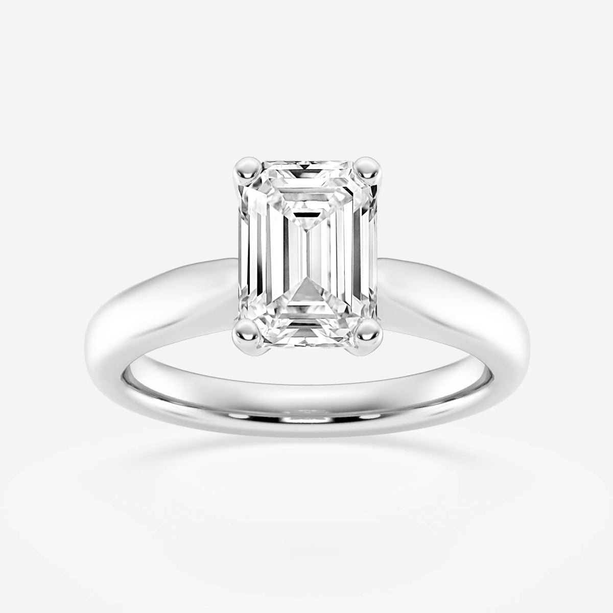 Layla - Cathedral Solitaire Engagement Ring