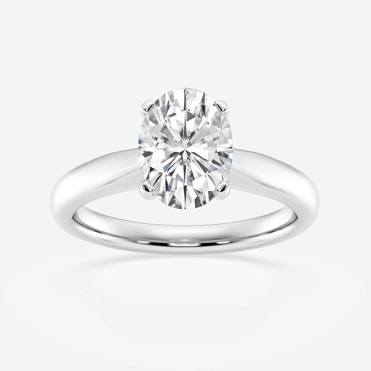 Layla - Cathedral Solitaire Engagement Ring