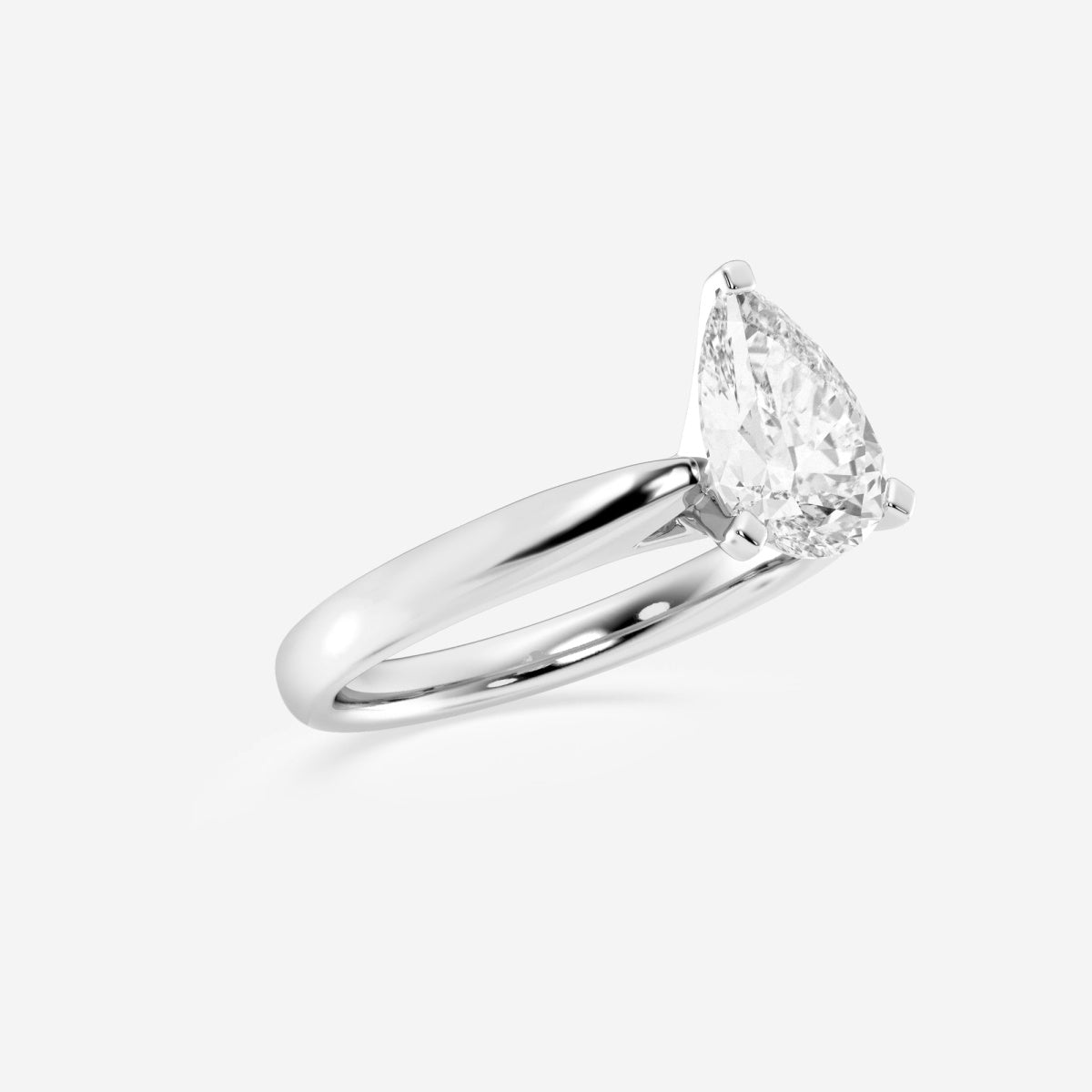 Layla - Cathedral Solitaire Engagement Ring