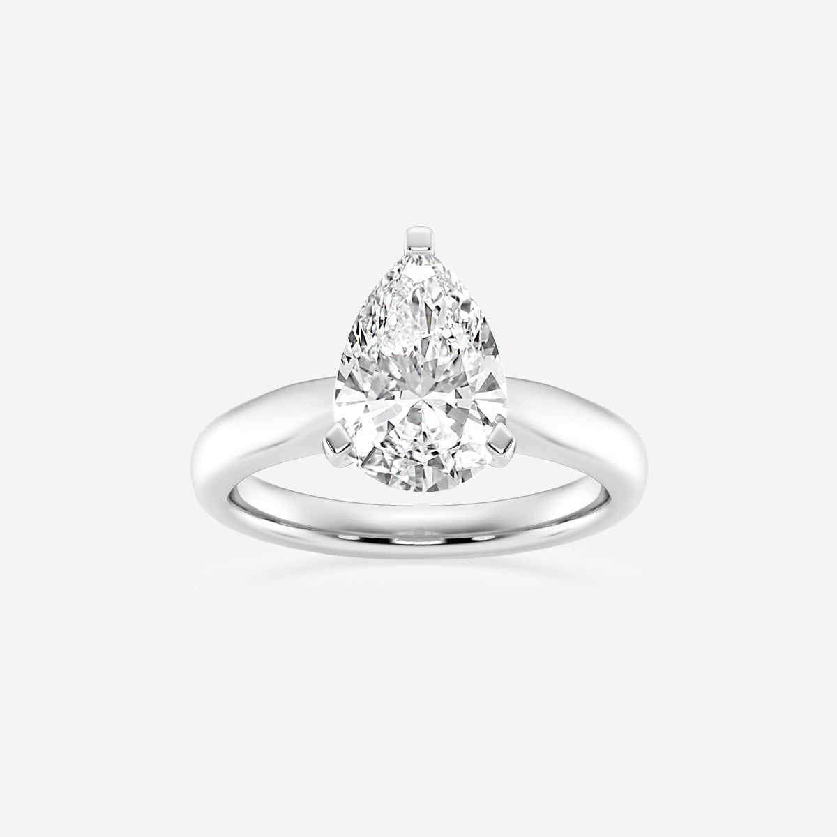 Layla - Cathedral Solitaire Engagement Ring