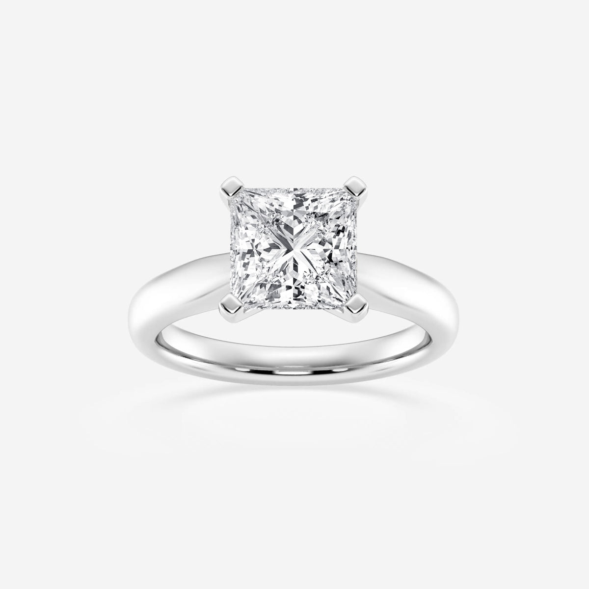 Layla - Cathedral Solitaire Engagement Ring