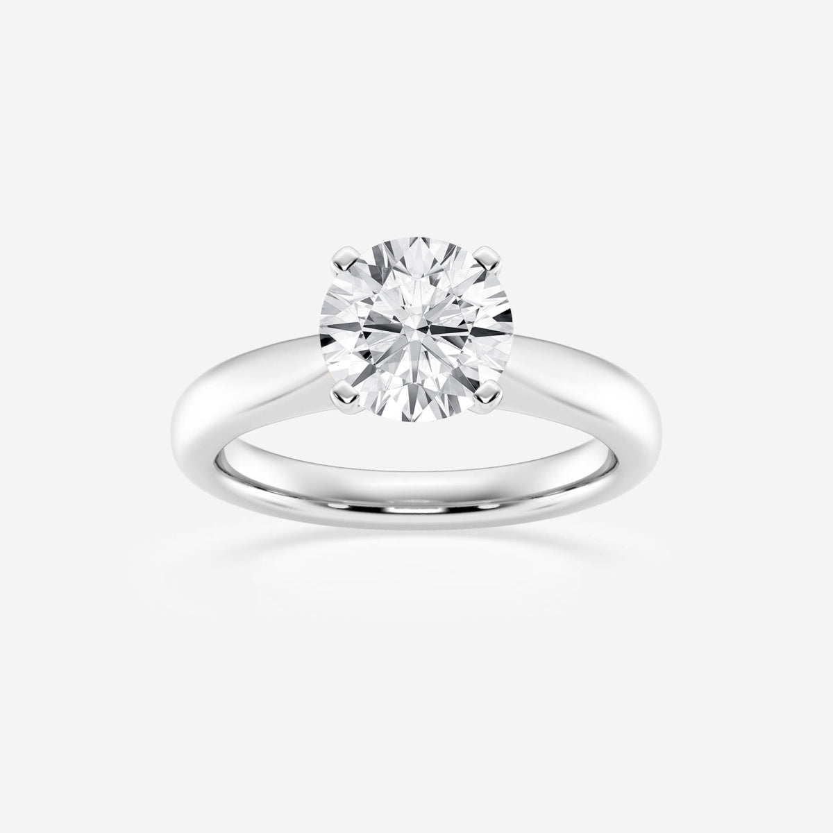 Layla - Cathedral Solitaire Engagement Ring