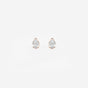 Lila - Sleek Solitaire Design Earrings