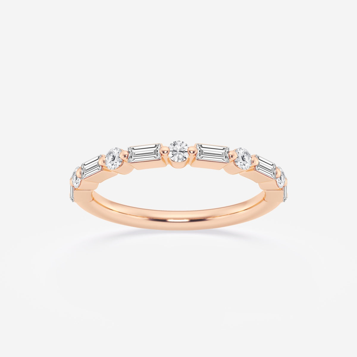 Madeline - Artistic Multi-Shape Design Wedding Ring