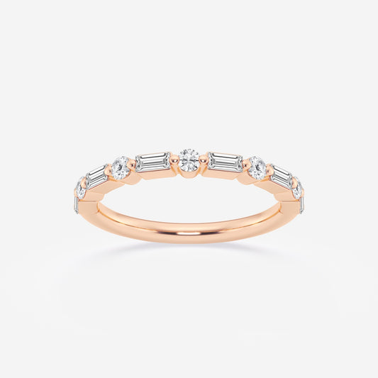 Madeline - Artistic Multi-Shape Design Wedding Ring