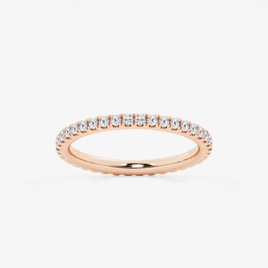 Mila - Prong Set Eternity Wedding Ring