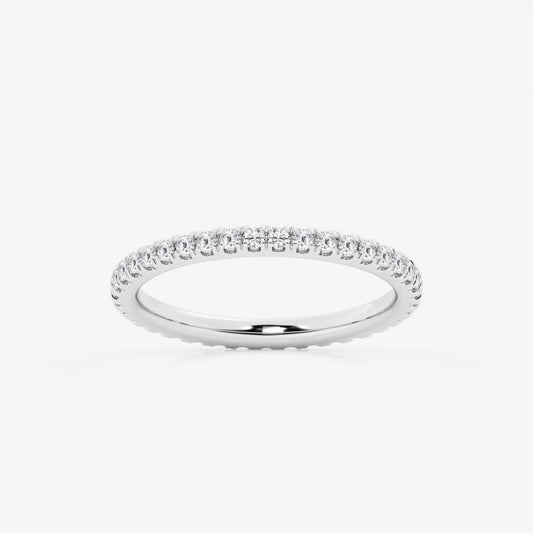 Mila - Prong Set Eternity Wedding Ring