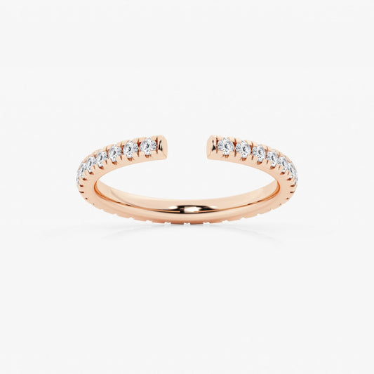 Naomi - French Pave Detailing Wedding Ring