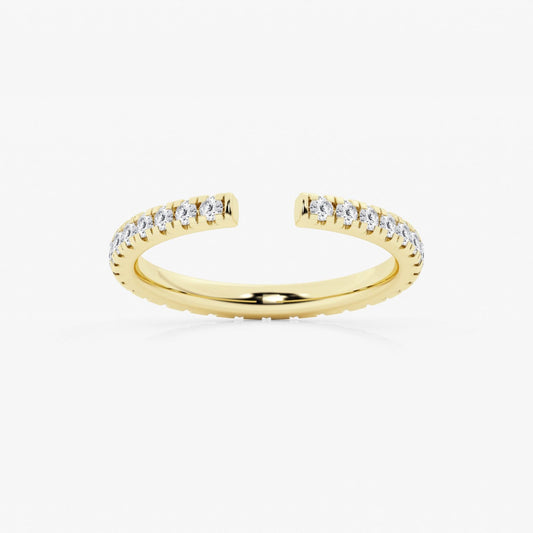 Naomi - French Pave Detailing Wedding Ring