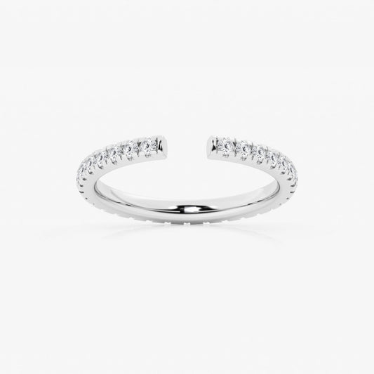 Naomi - French Pave Detailing Wedding Ring