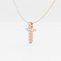 Naomi - Graceful Cross Pendant Necklaces