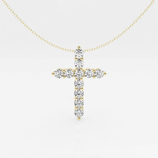 Naomi - Graceful Cross Pendant Necklaces