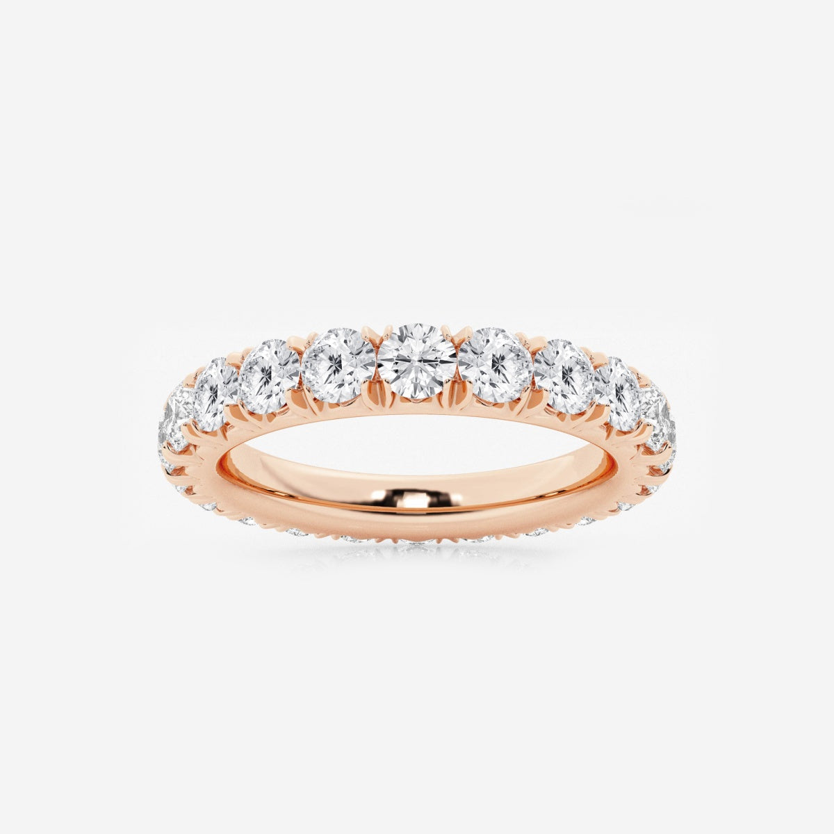 Naomi - Intricate Pave Detailing Wedding Ring