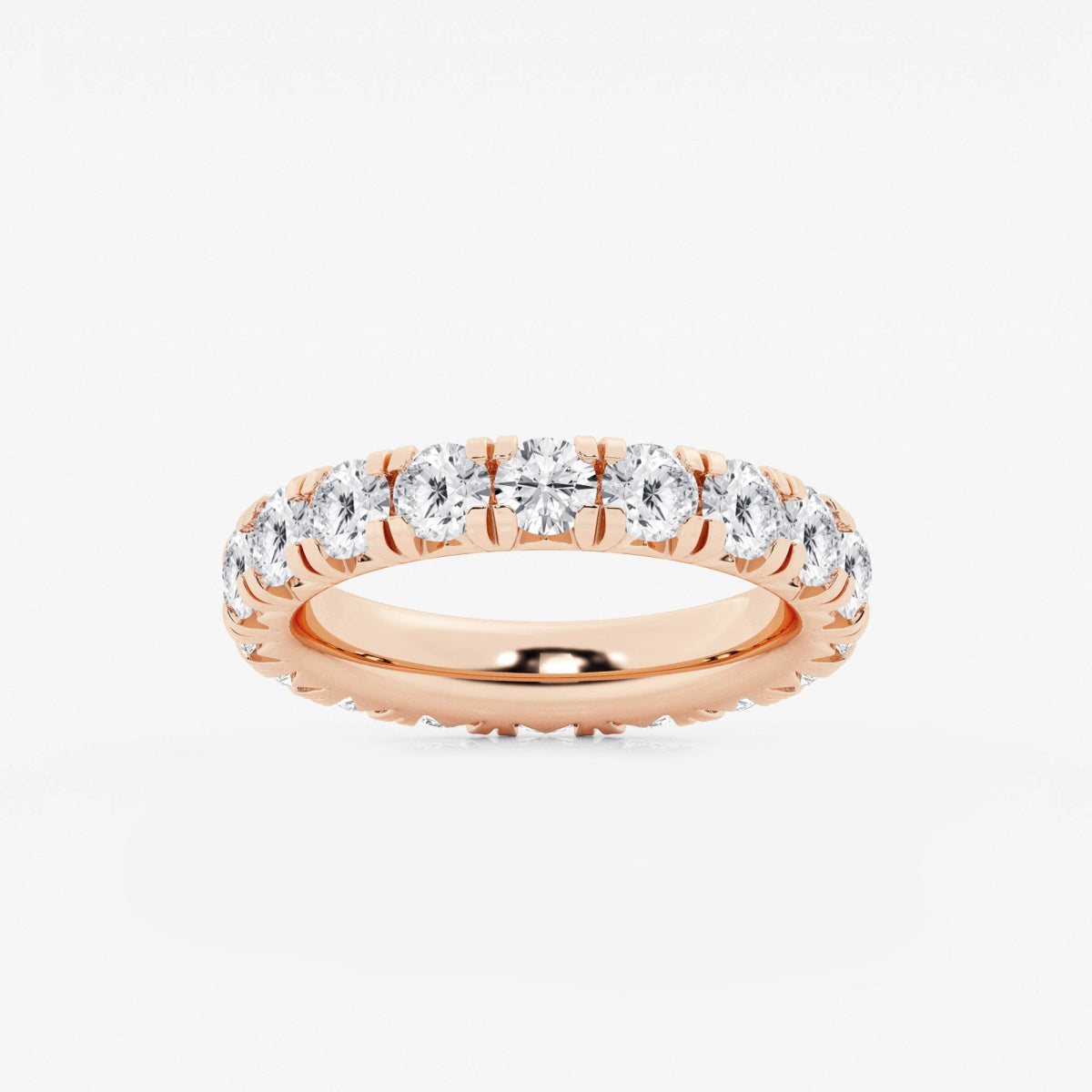 Naomi - Intricate Pave Detailing Wedding Ring