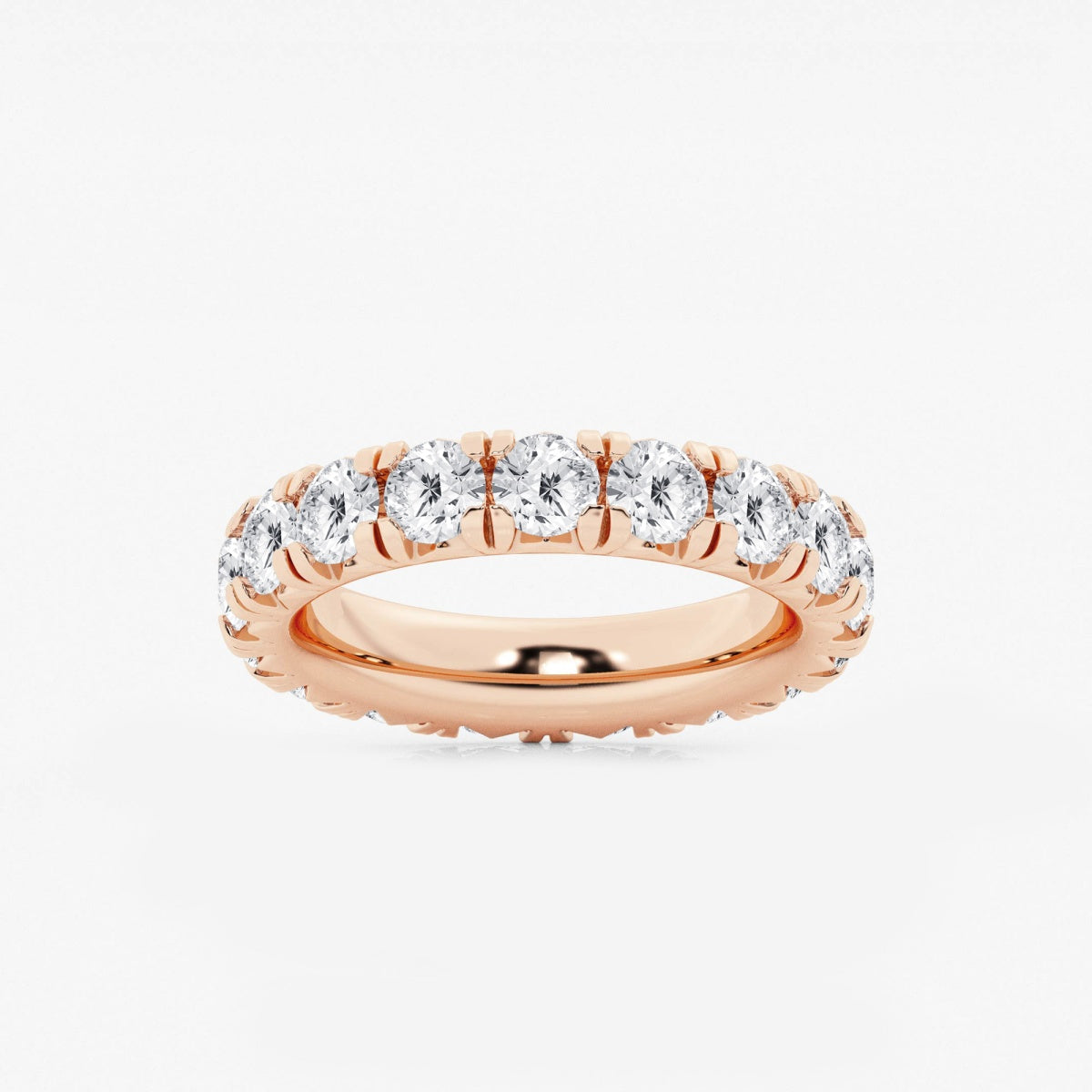 Naomi - Intricate Pave Detailing Wedding Ring