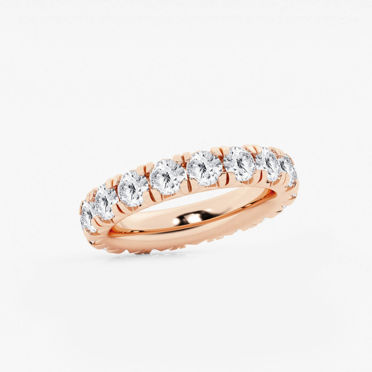 Naomi - Intricate Pave Detailing Wedding Ring