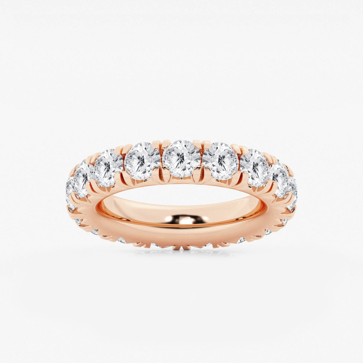 Naomi - Intricate Pave Detailing Wedding Ring