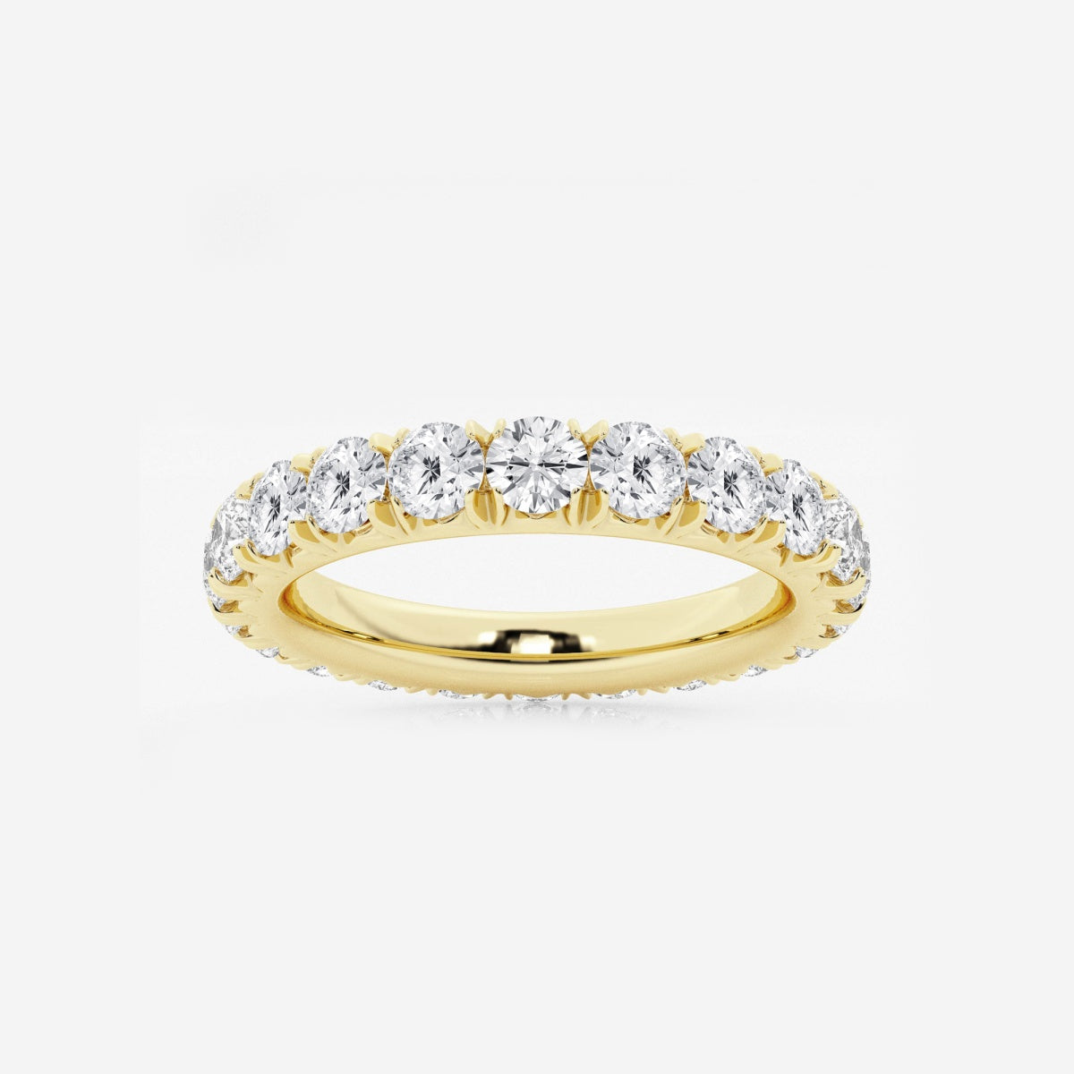 Naomi - Intricate Pave Detailing Wedding Ring