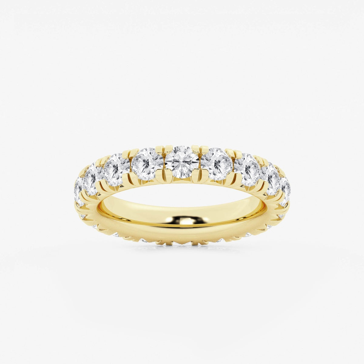 Naomi - Intricate Pave Detailing Wedding Ring