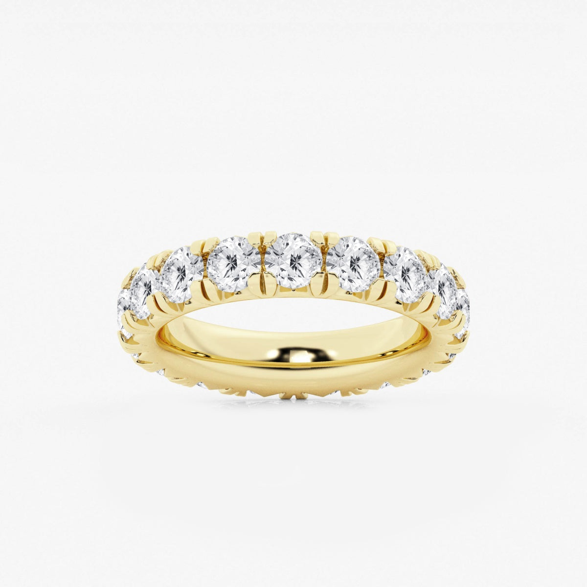 Naomi - Intricate Pave Detailing Wedding Ring