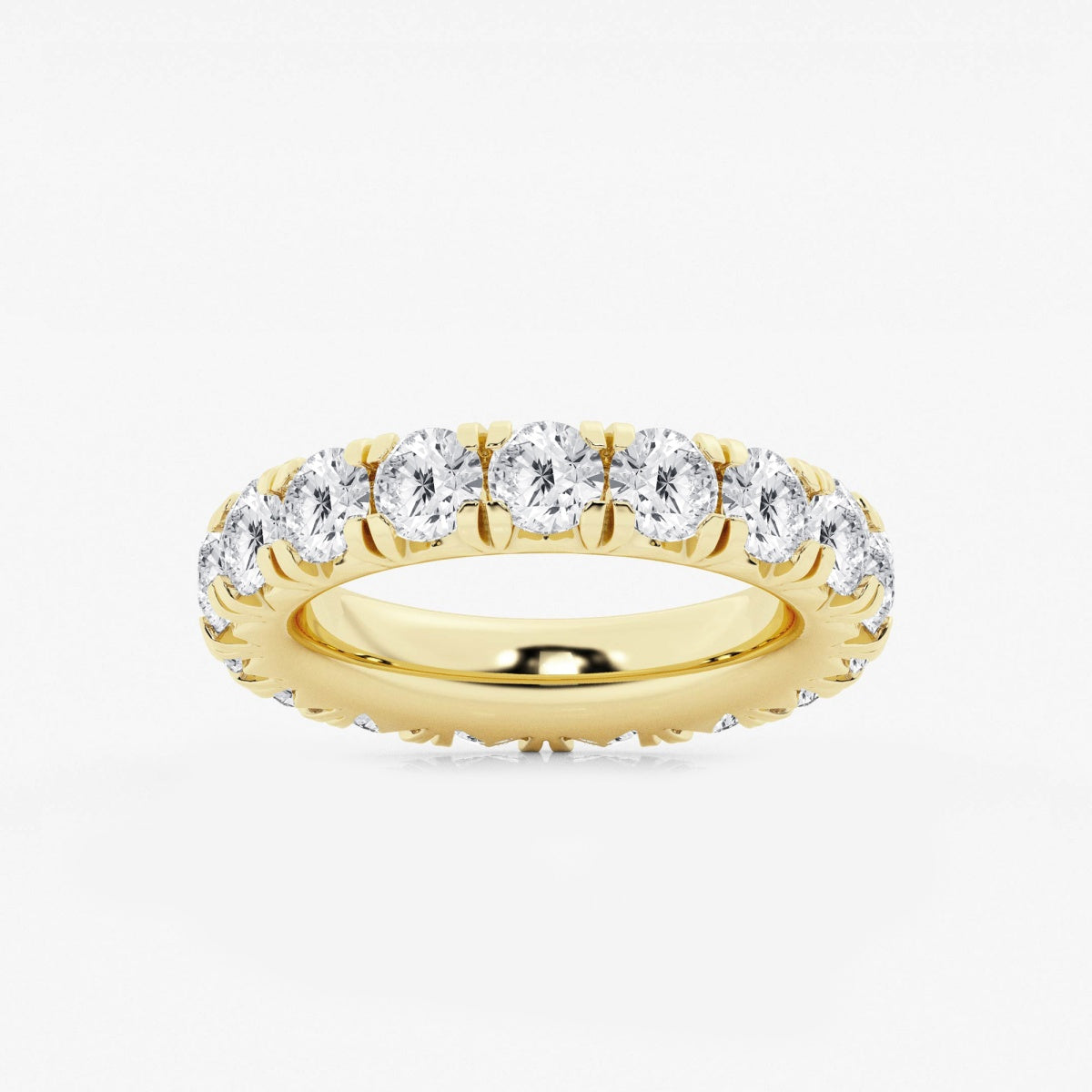 Naomi - Intricate Pave Detailing Wedding Ring