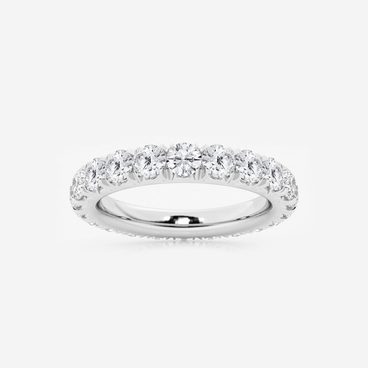 Naomi - Intricate Pave Detailing Wedding Ring