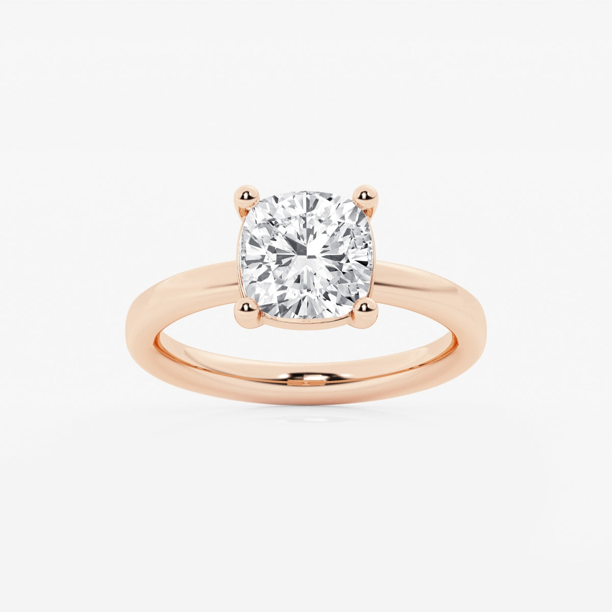 Nora - Low Setting Solitaire Engagement Ring