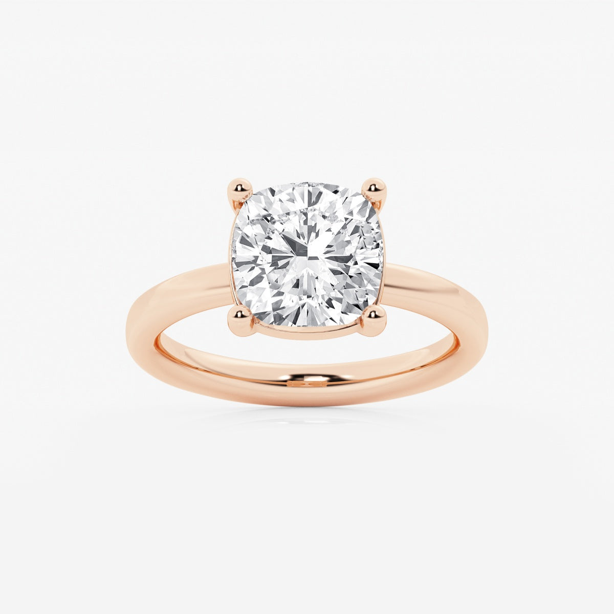 Nora - Low Setting Solitaire Engagement Ring