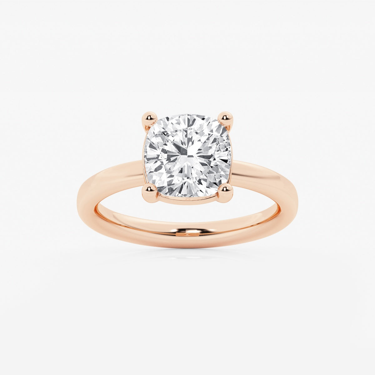 Nora - Low Setting Solitaire Engagement Ring