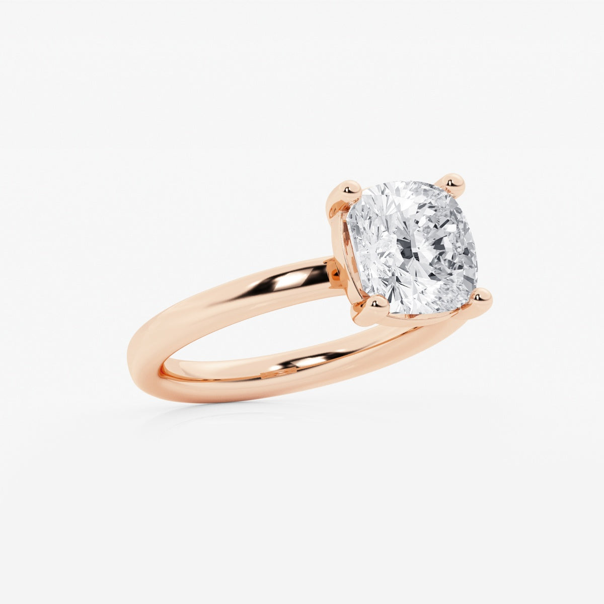 Nora - Low Setting Solitaire Engagement Ring