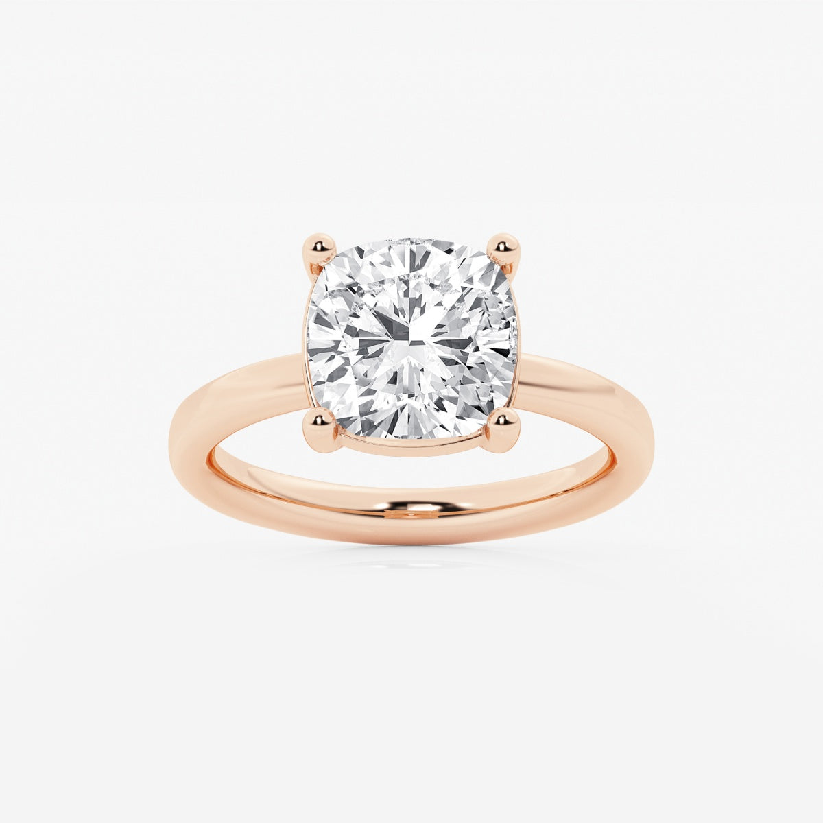 Nora - Low Setting Solitaire Engagement Ring