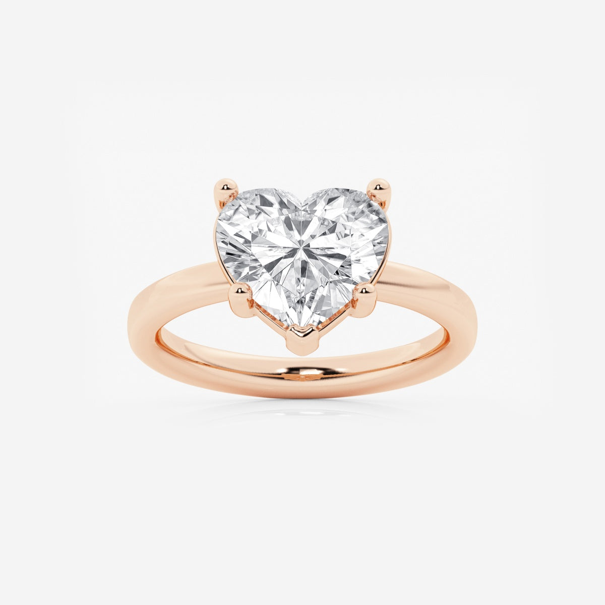 Nora - Low Setting Solitaire Engagement Ring