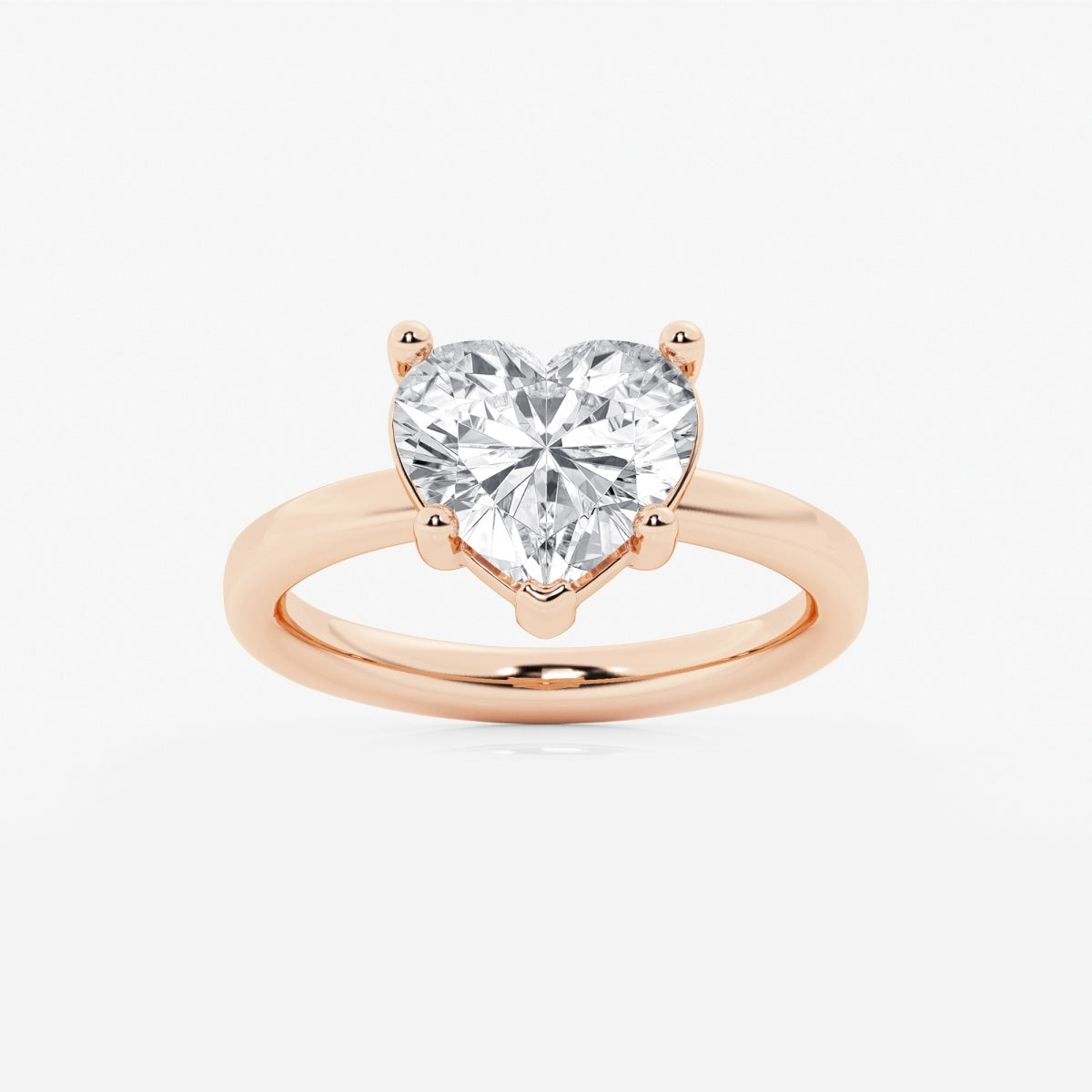 Nora - Low Setting Solitaire Engagement Ring