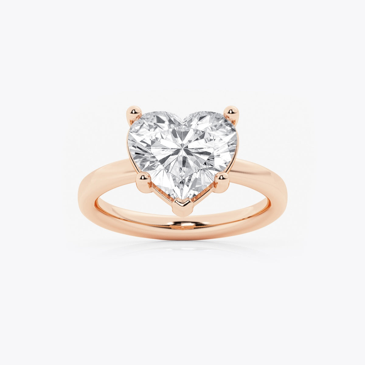 Nora - Low Setting Solitaire Engagement Ring