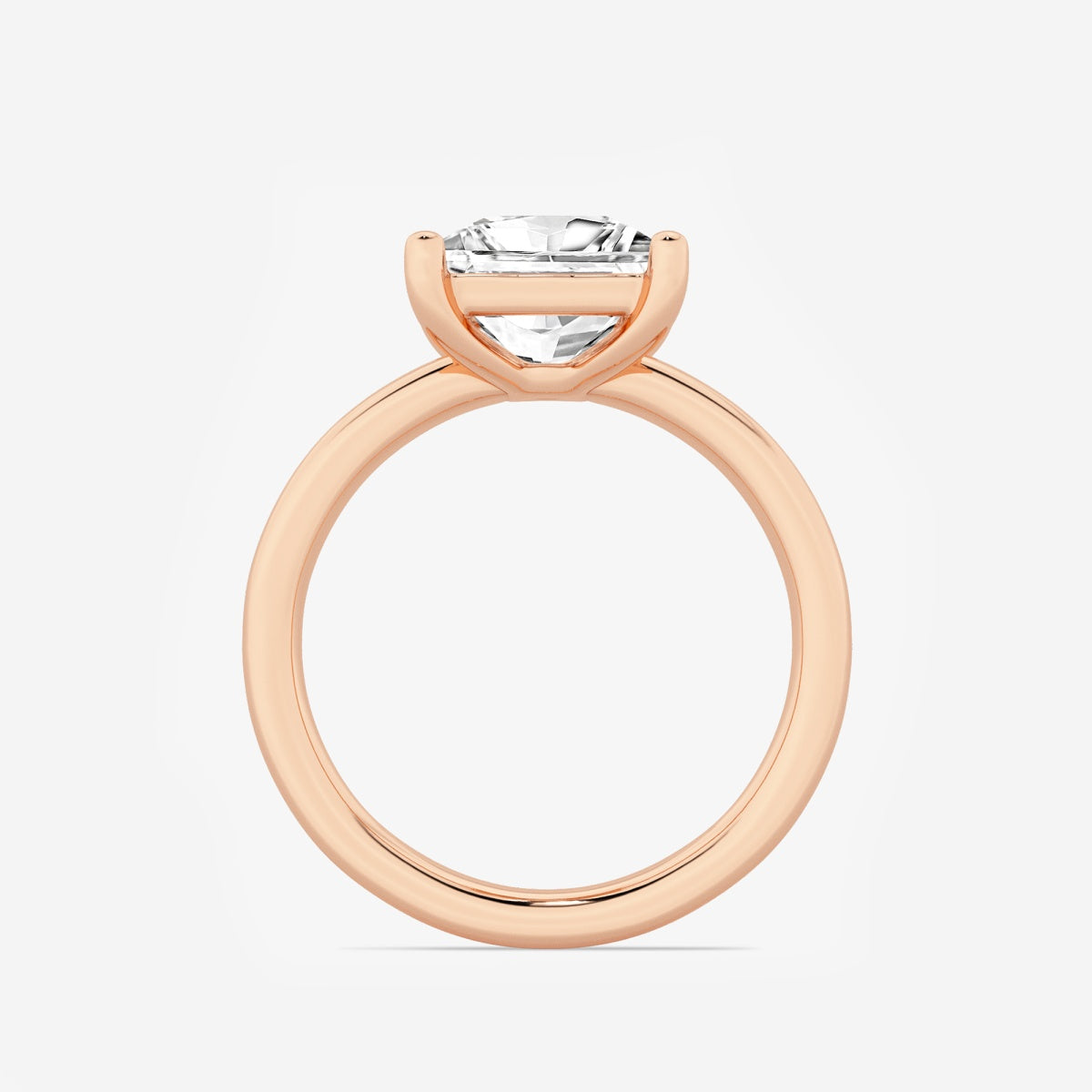 Nora - Low Setting Solitaire Engagement Ring