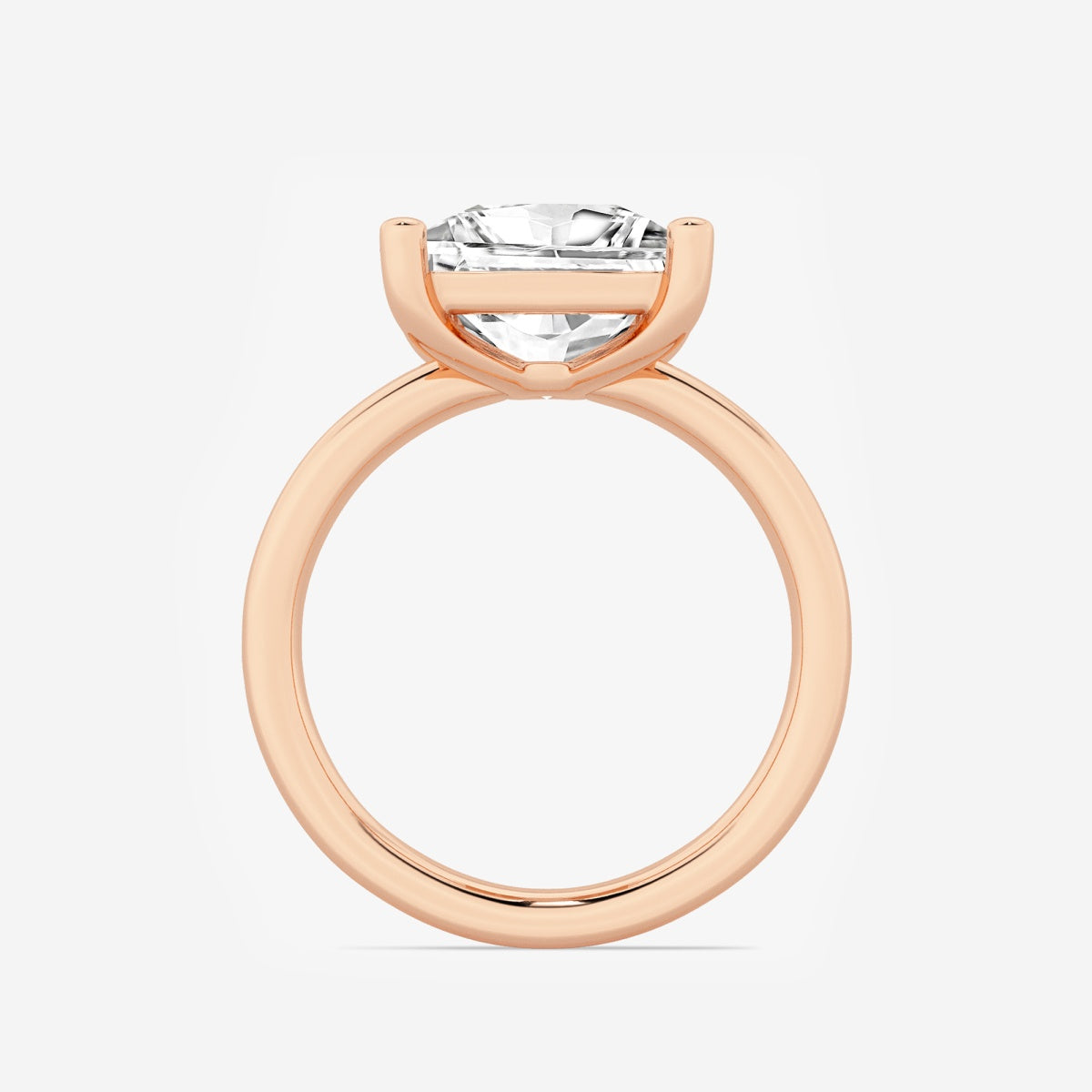 Nora - Low Setting Solitaire Engagement Ring