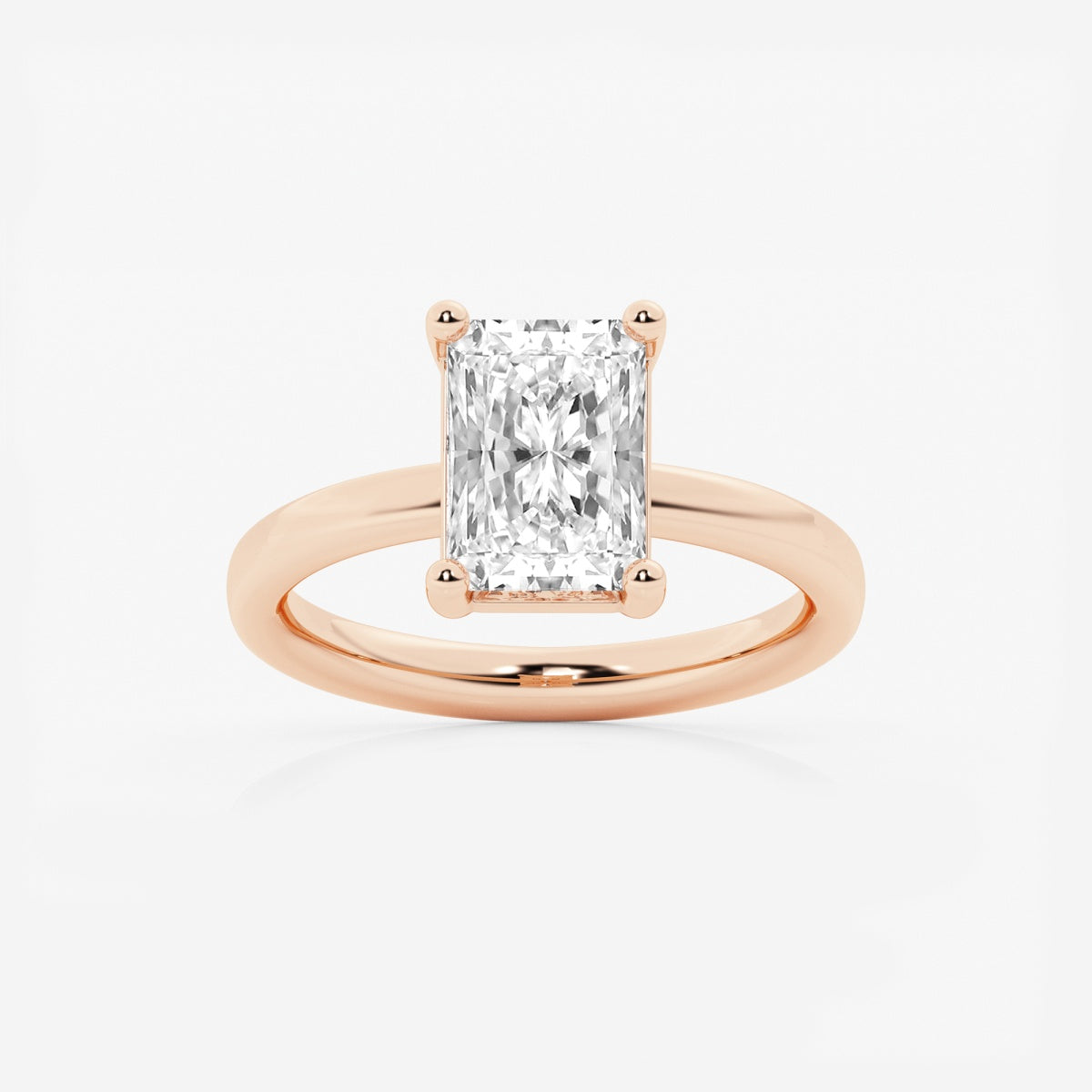 Nora - Low Setting Solitaire Engagement Ring