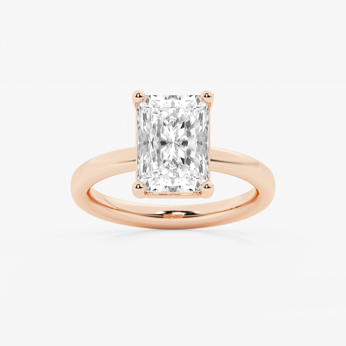 Nora - Low Setting Solitaire Engagement Ring