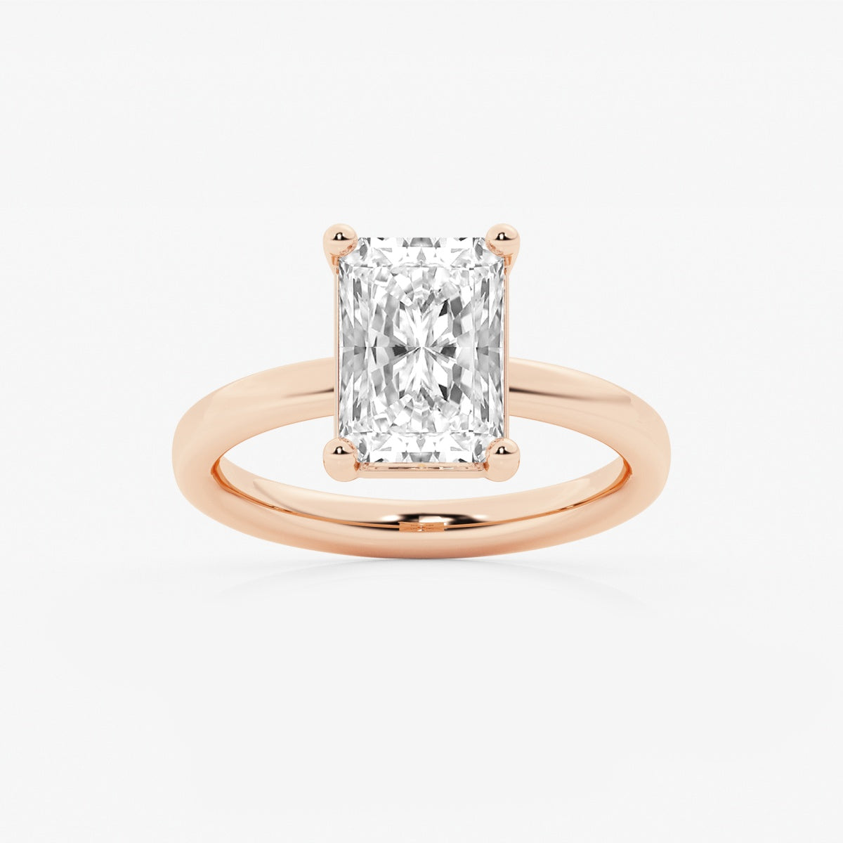 Nora - Low Setting Solitaire Engagement Ring