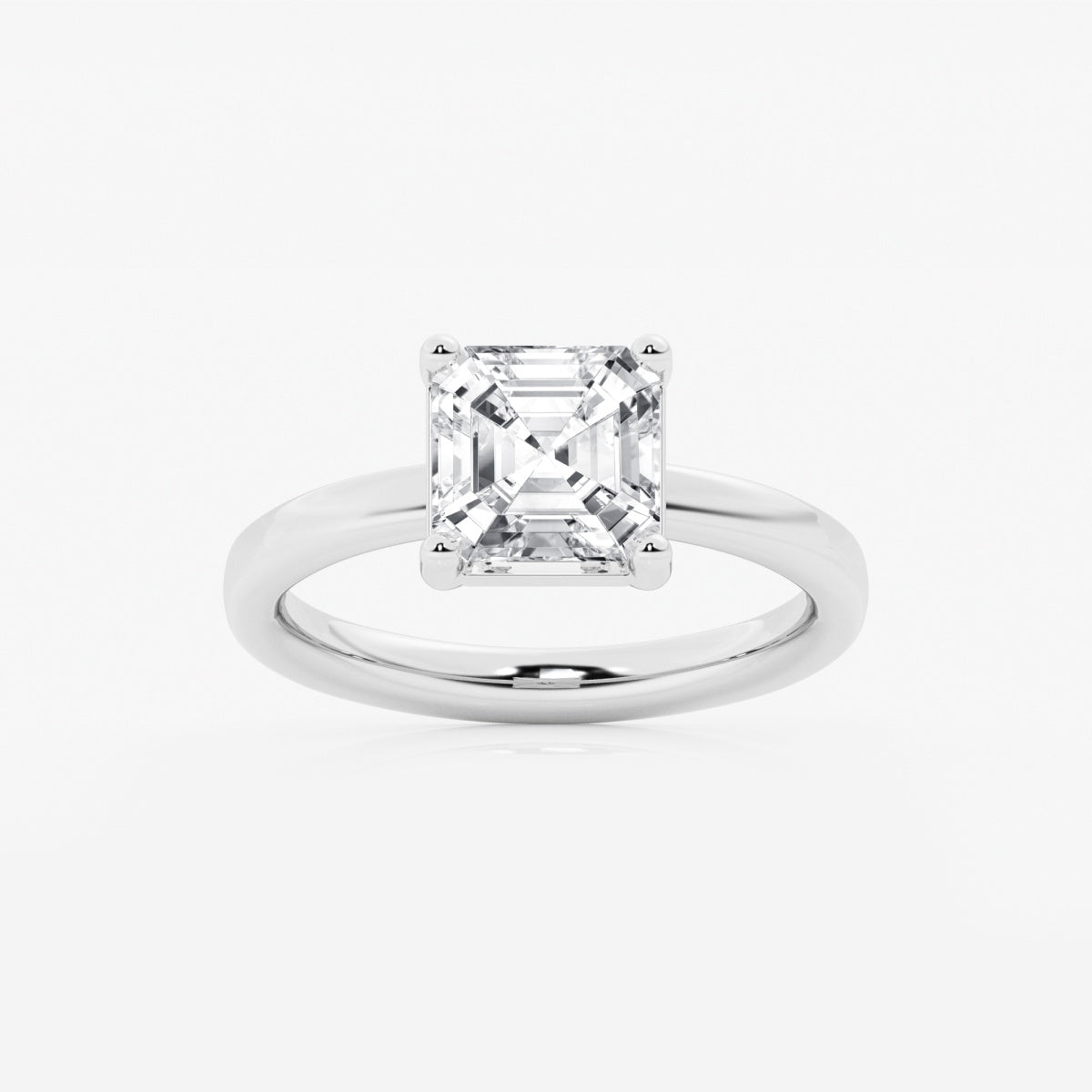 Nora - Low Setting Solitaire Engagement Ring