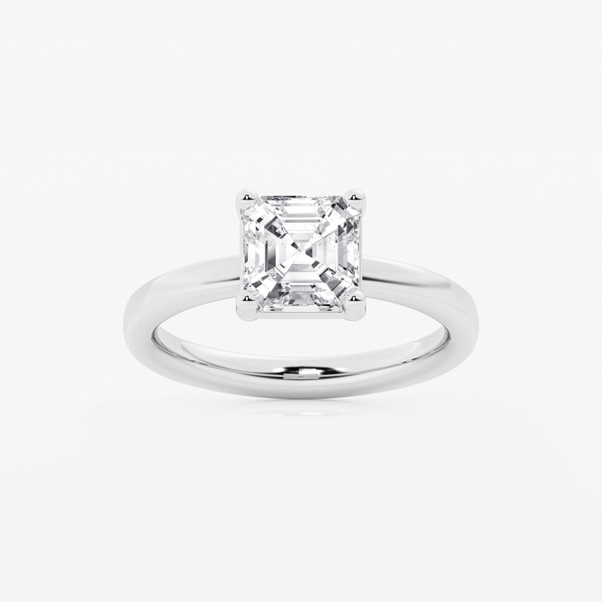 Nora - Low Setting Solitaire Engagement Ring