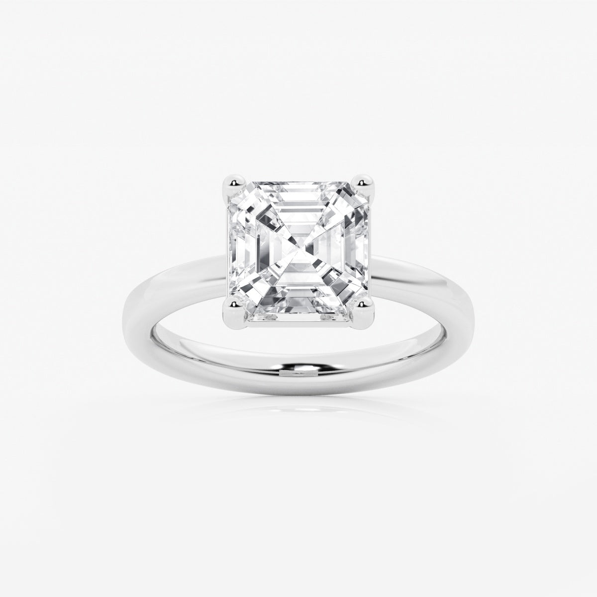 Nora - Low Setting Solitaire Engagement Ring