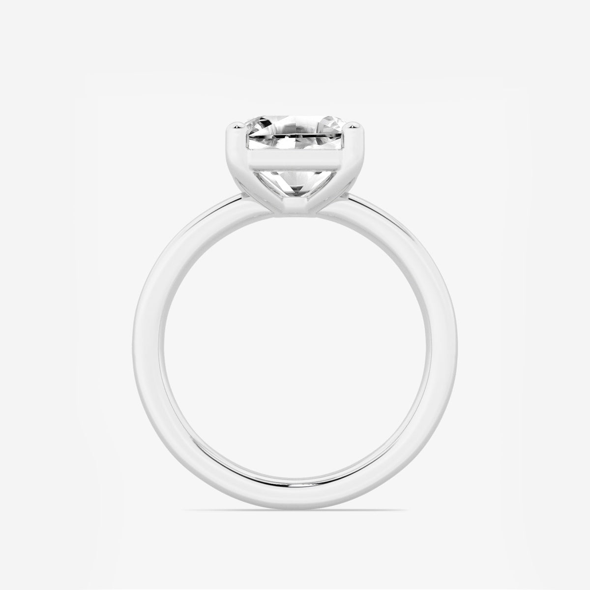 Nora - Low Setting Solitaire Engagement Ring