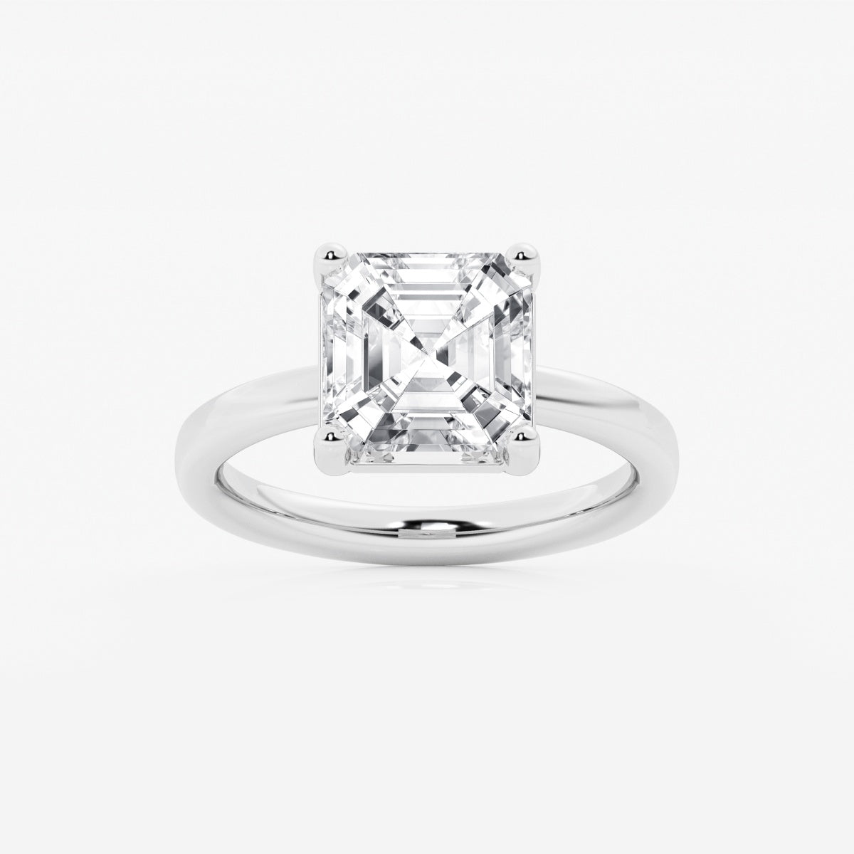 Nora - Low Setting Solitaire Engagement Ring