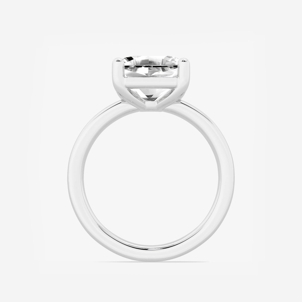 Nora - Low Setting Solitaire Engagement Ring