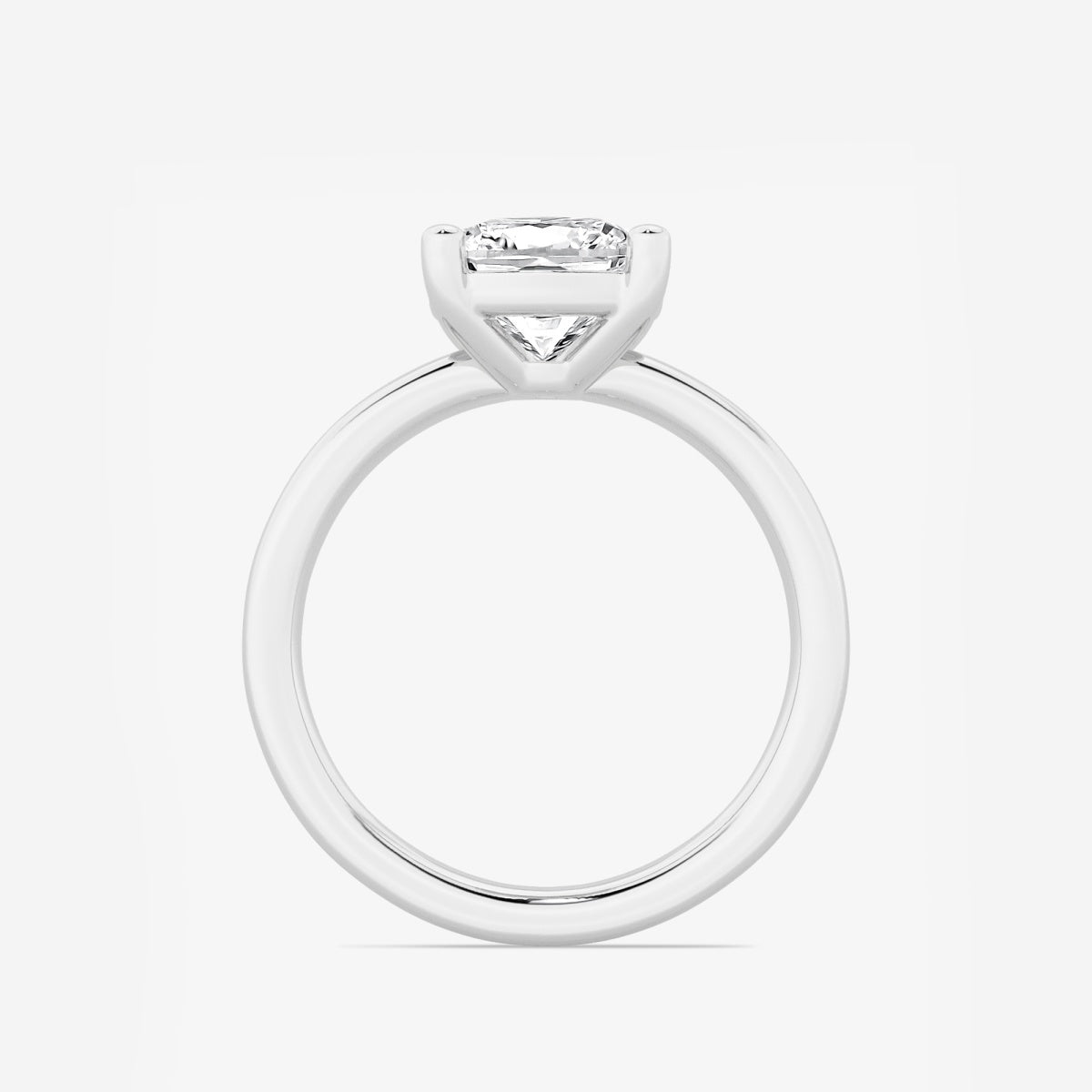 Nora - Low Setting Solitaire Engagement Ring